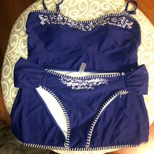 Tankini swimsuit set